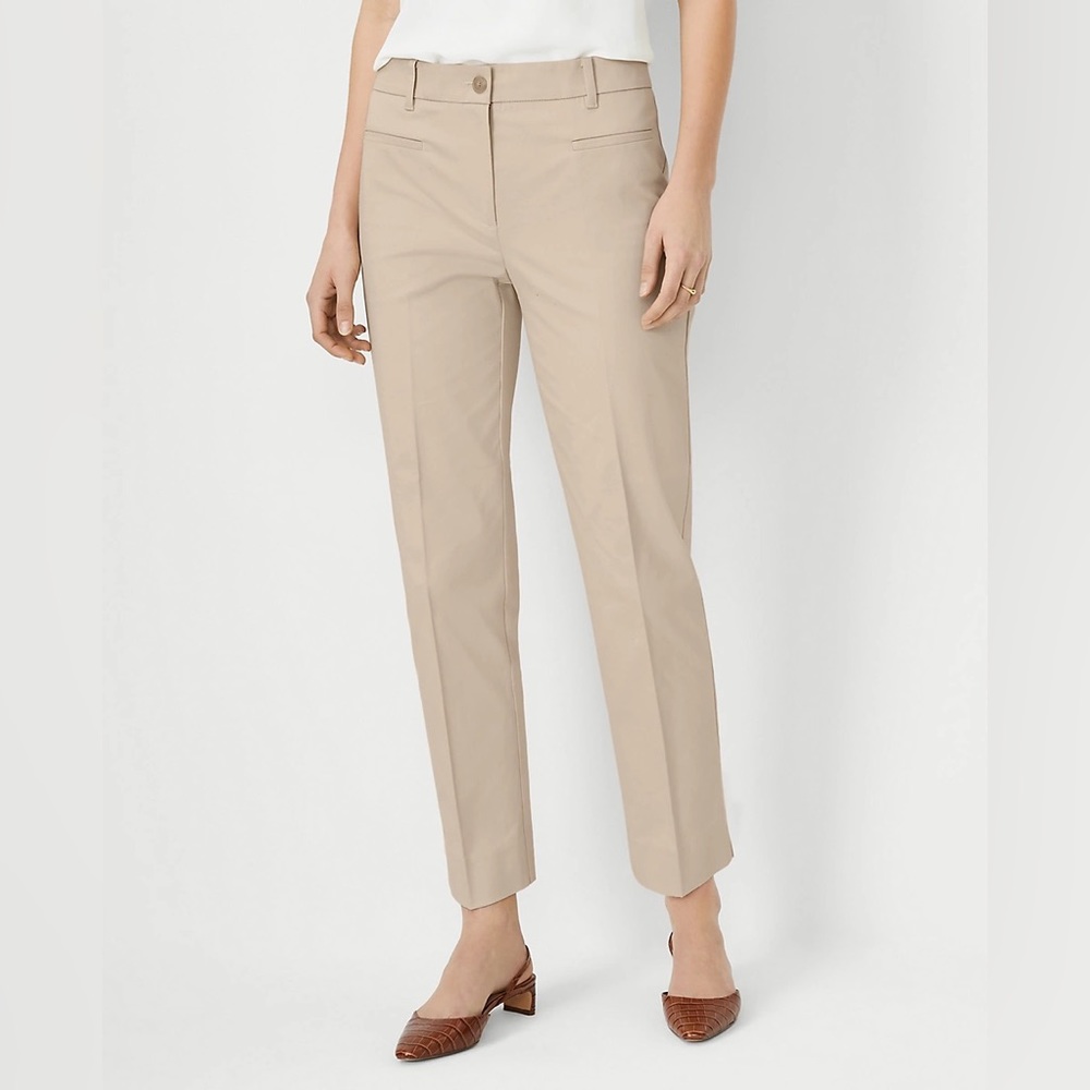Cotton Crop Pants
